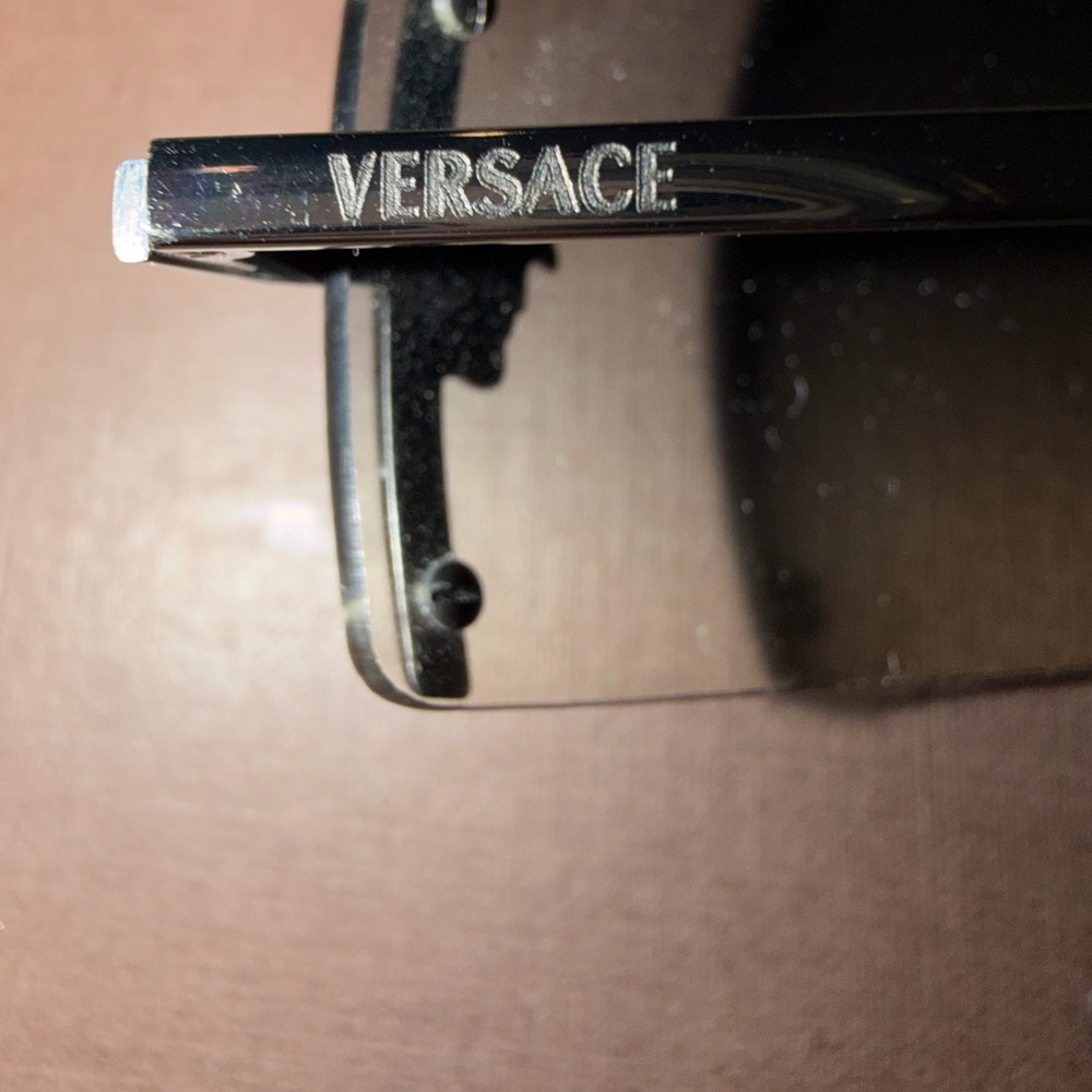 Retro Versace Silver Unisex Sunglasses